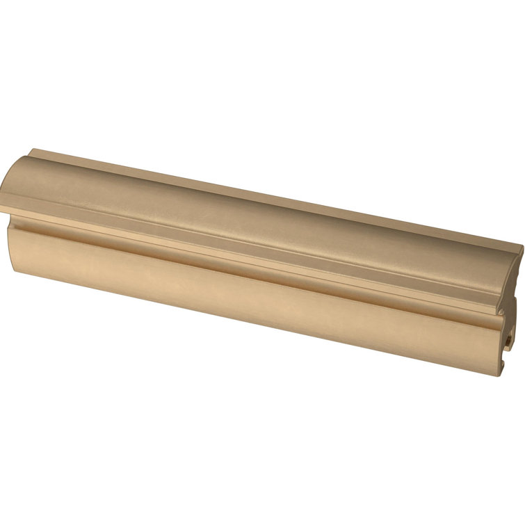 Classic Curve Bronze Adjustable Cabinet Drawer Pulls with Mounting Hardware