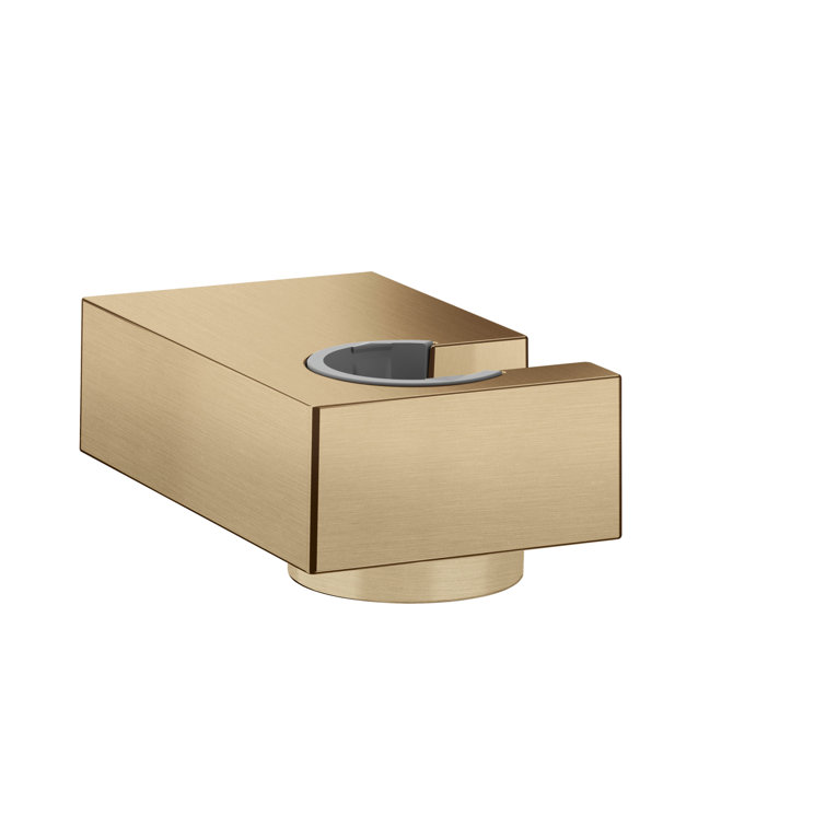 Brushed Bronze Modern Wall Handshower Holder