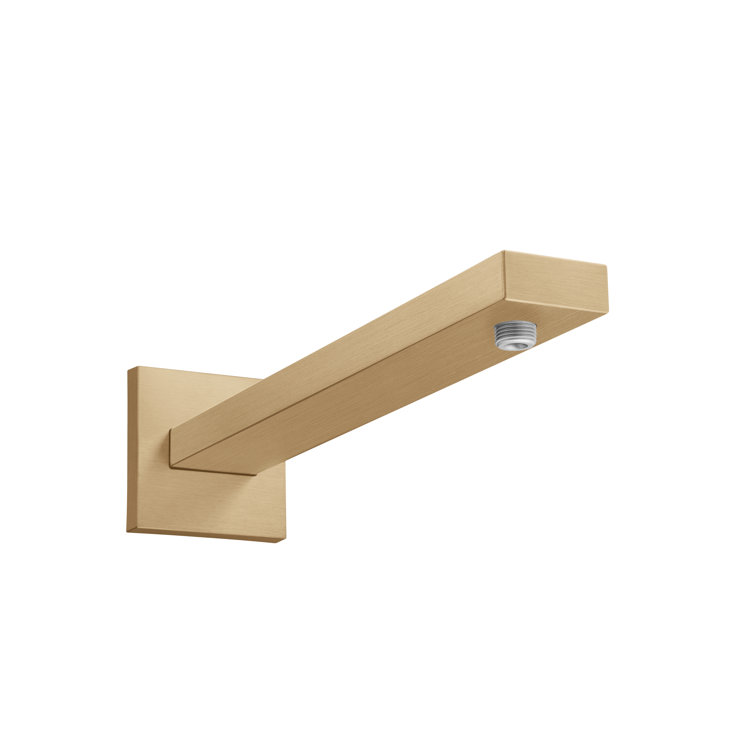 Brushed Bronze Wall-Mounted Shower Arm
