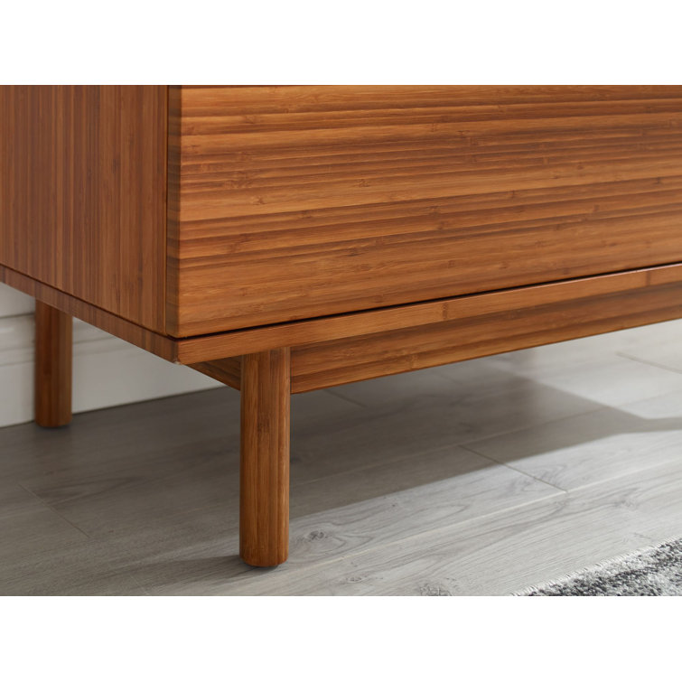 Amber Bamboo Double Dresser with Soft Close Drawers