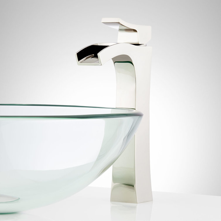 Vilamonte Polished Nickel Waterfall Vessel Sink Faucet