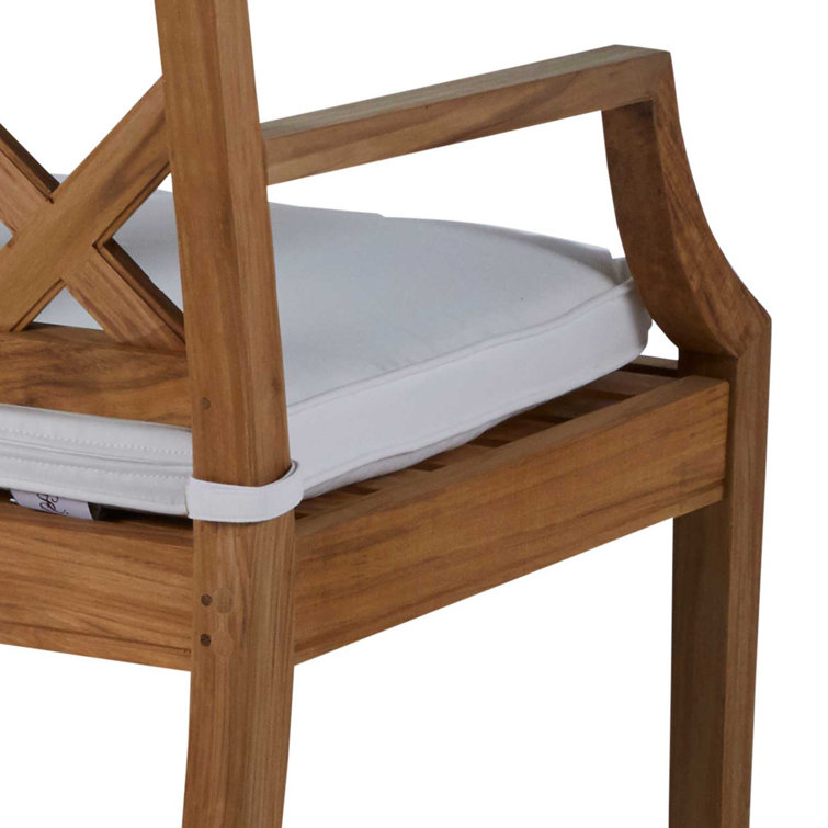 Haley Patio Dining Armchair with Cushions