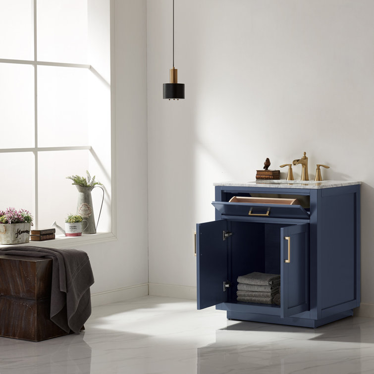 Ivy 30" Royal Blue Freestanding Single Bathroom Vanity Cabinet
