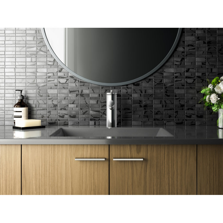 Matte Black Single-Handle Bathroom Sink Faucet