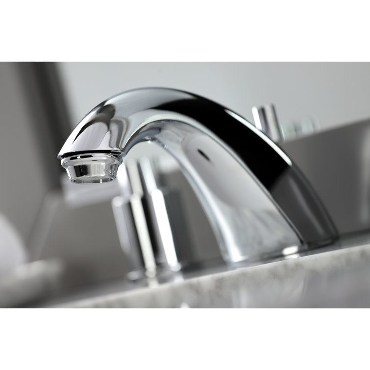 NuvoFusion Polished Chrome Mini-Widespread Bathroom Faucet