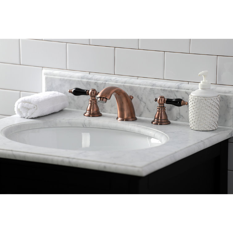 Duchess Chrome 3-Hole Widespread Bathroom Faucet with Lever Handles