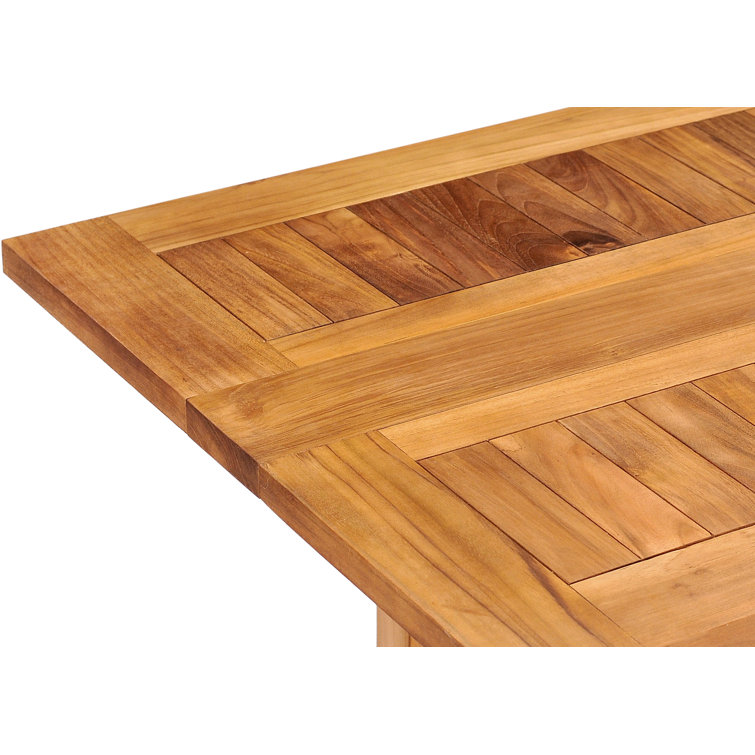 Warren Extendable Rectangular Teak Outdoor Folding Dining Table