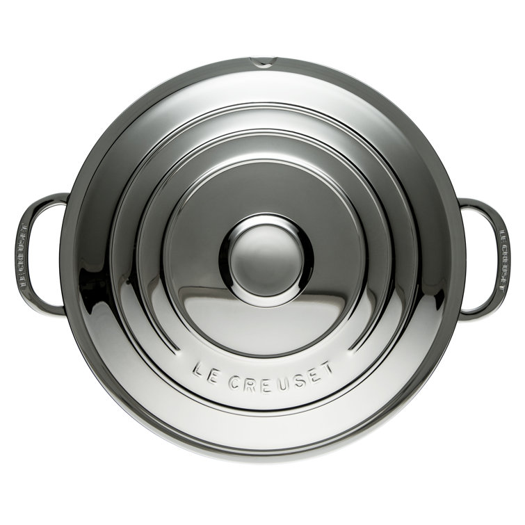 Le Creuset 7 Quart Stainless Steel Stockpot with Lid