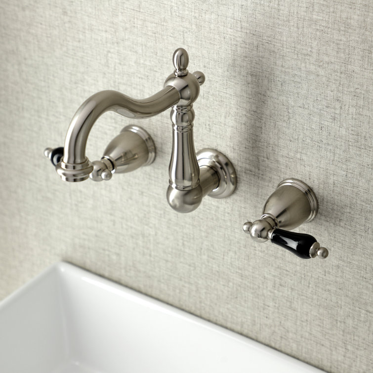 Duchess Polished Chrome Two-Handle Wall Mount Bathroom Faucet
