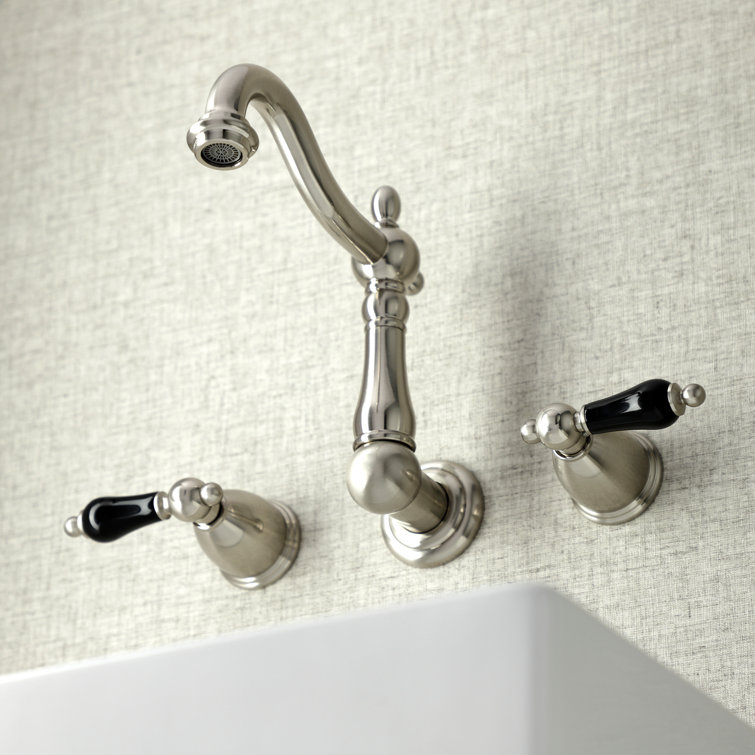 Duchess Polished Chrome Two-Handle Wall Mount Bathroom Faucet