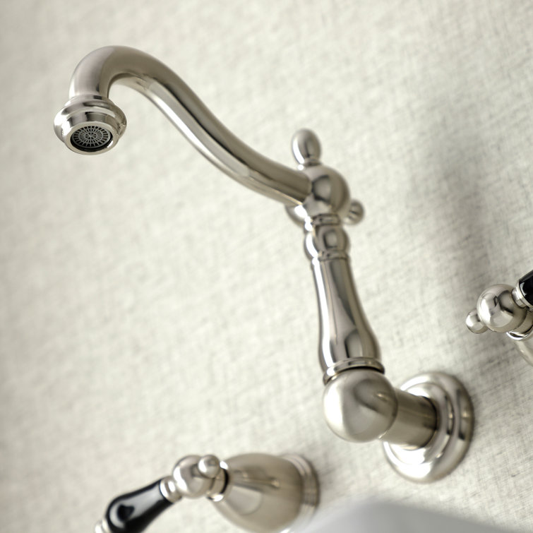 Duchess Polished Chrome Two-Handle Wall Mount Bathroom Faucet