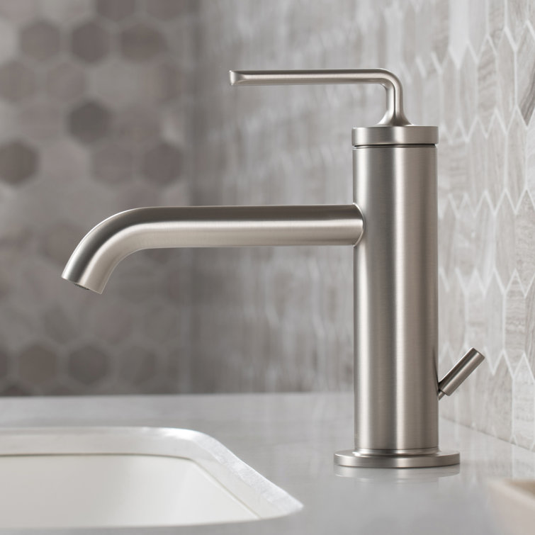 Ramus 7.38'' High Modern Spot Free Stainless Steel Bathroom Faucet