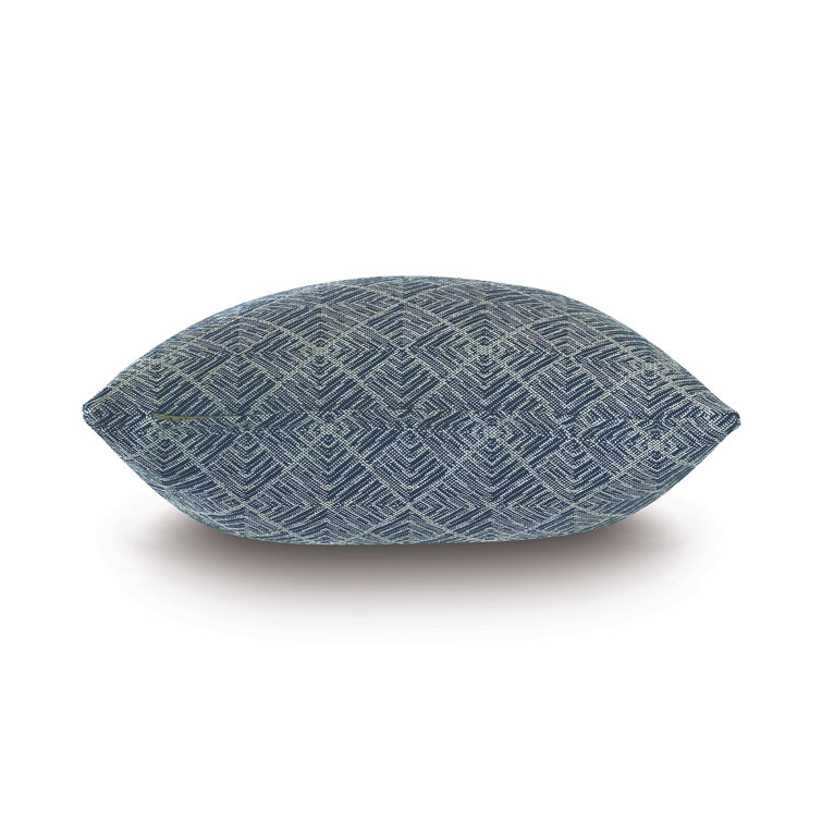 Saya Woven Square Throw Pillow with Polypropylene Cover