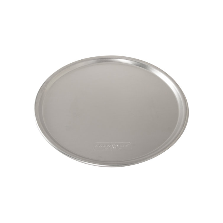 15-Inch Silver Aluminum Traditional Pizza Pan