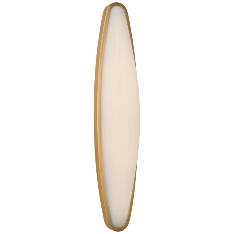 Ezra 24" Bronze Outdoor Dimmable LED Bath Sconce