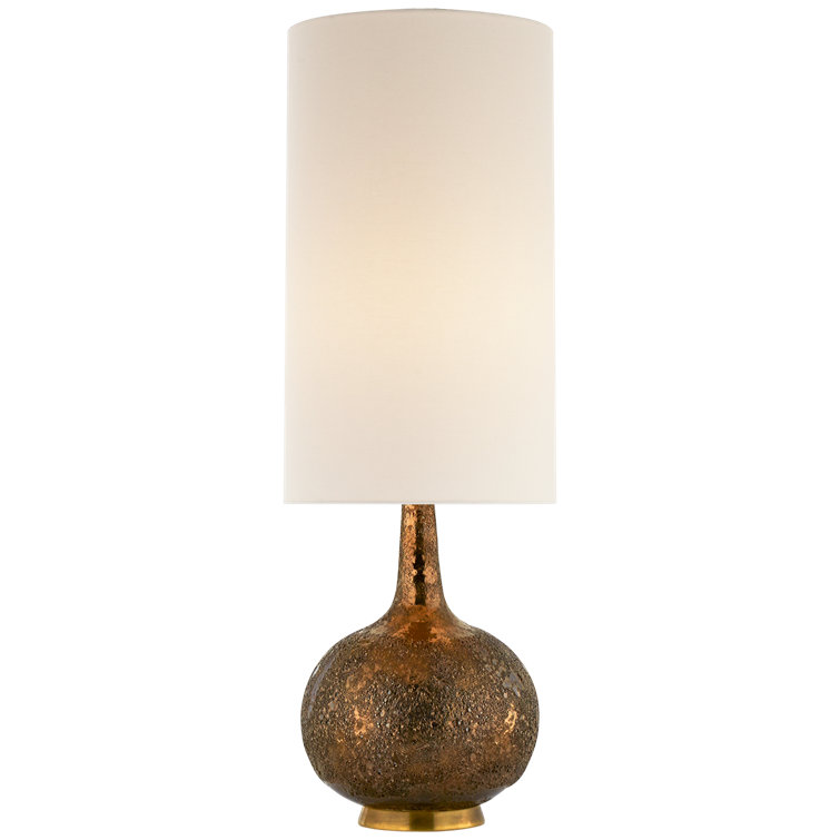Burnt Gold Outdoor Bottle Table Lamp 25.25 in Height