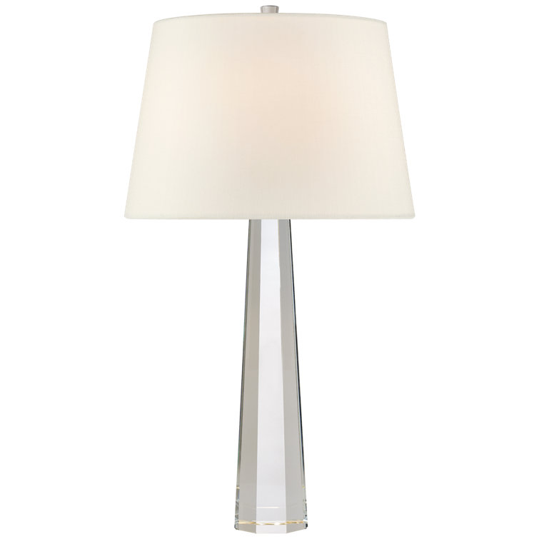 Outdoor Crystal Chandelier-Style 25" Height Elegant Table Lamp