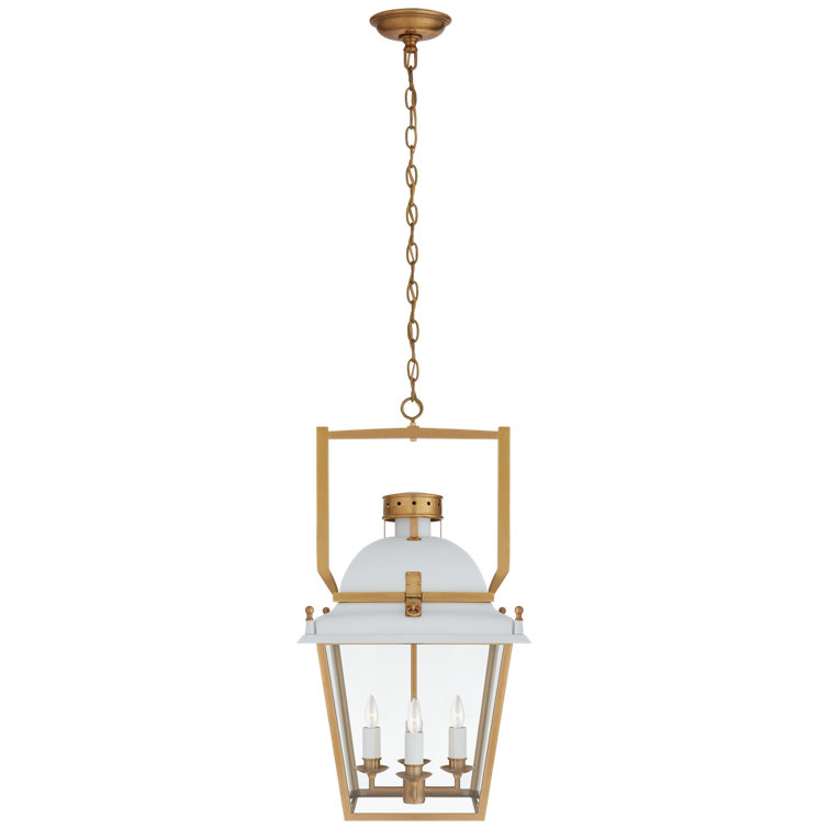 Coventry Matte White 27'' Industrial Farmhouse Pendant Light