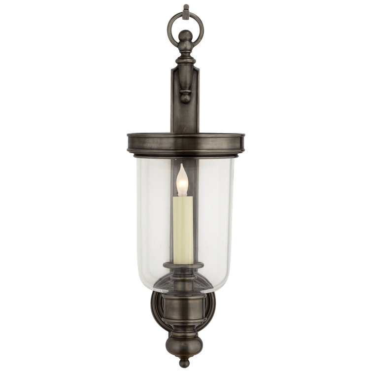 Black Bronze Jelly Jar Dimmable Wall Sconce