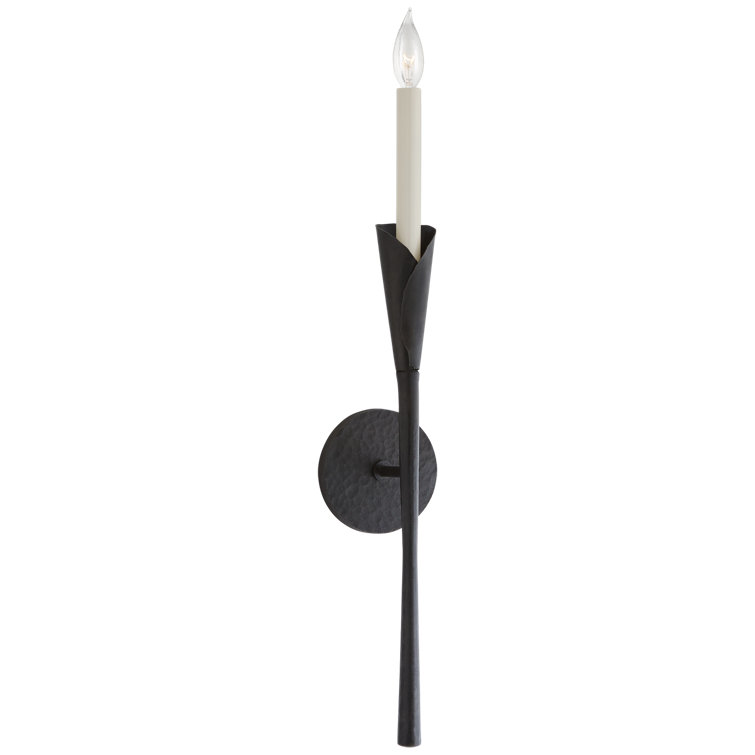 Black Nickel Dimmable Direct Wired Electric Sconce
