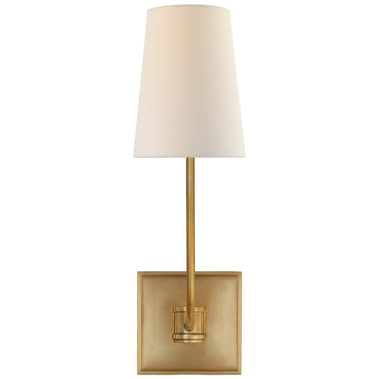 Antique Brass and Bronze Dimmable Electric Sconce