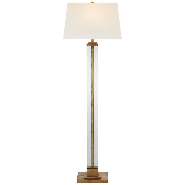 Edison Adjustable 63'' Gilded Iron Outdoor Floor Lamp