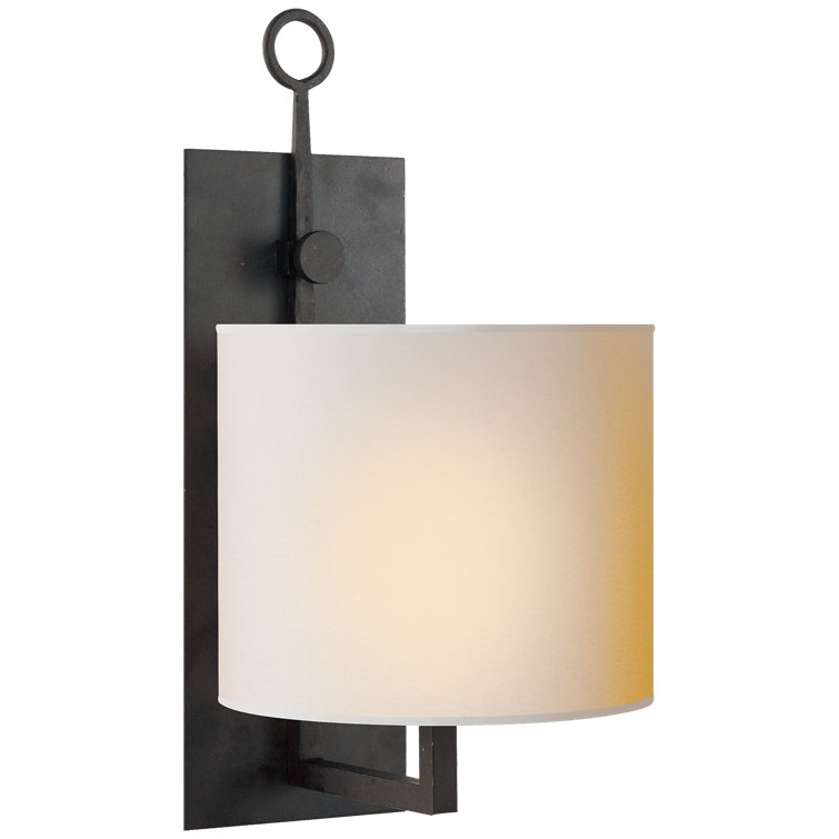 Black Iron Dimmable Energy Star Wall Sconce