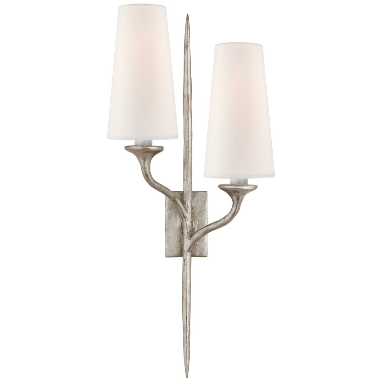 24" Silver Dimmable Energy Star Wall Sconce