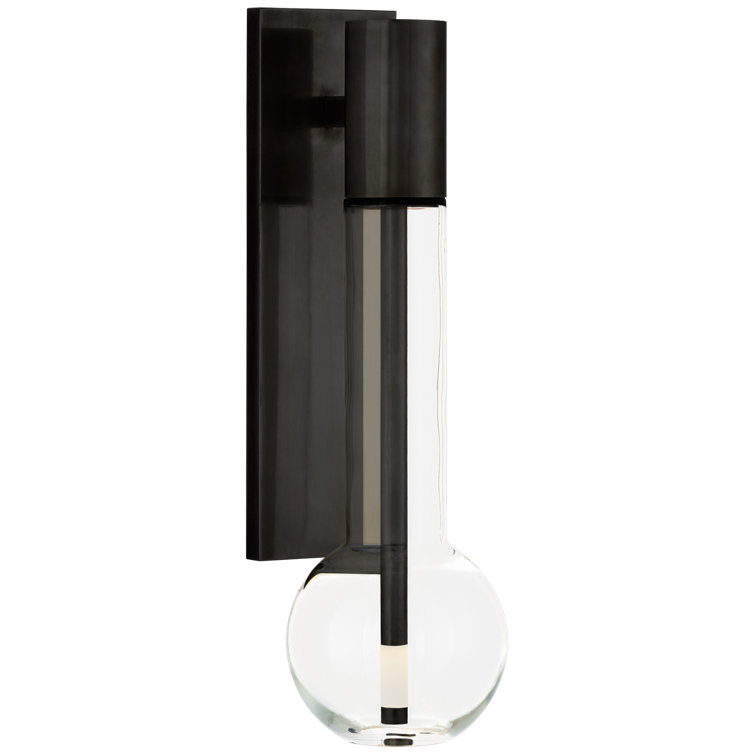 Nye Bronze and Black LED Wall Sconce