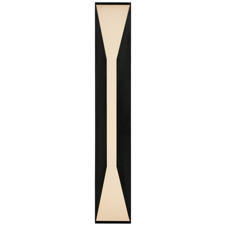 Stretto Bronze Black Dimmable LED Wall Sconce 28"