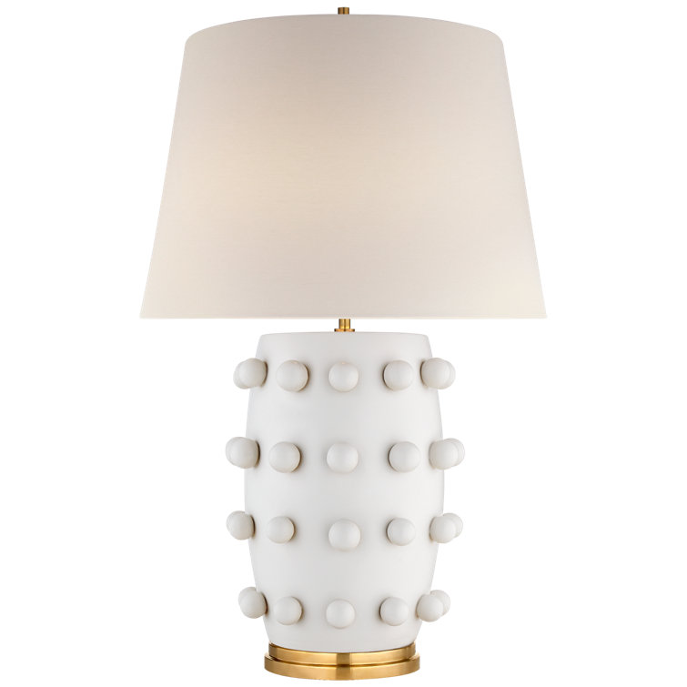 Edison 26.5'' Outdoor Plaster White Modern Table Lamp