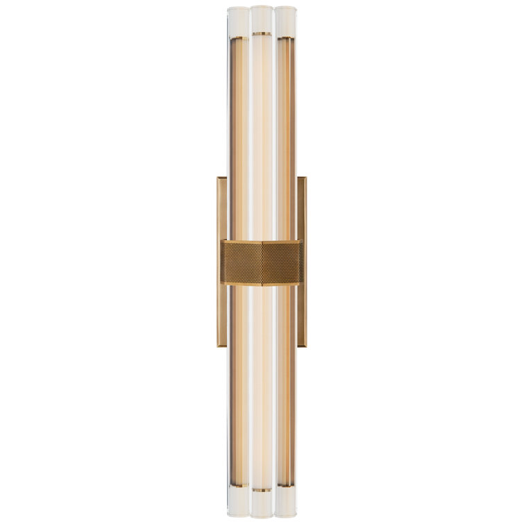 Antique Brass and Bronze Dimmable Direct Wired Sconce