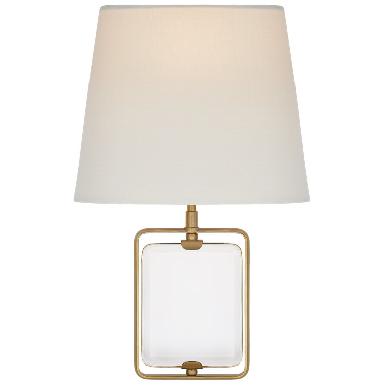 Henri 15.25'' Hand-Rubbed Antique Brass Dimmable Wall Sconce