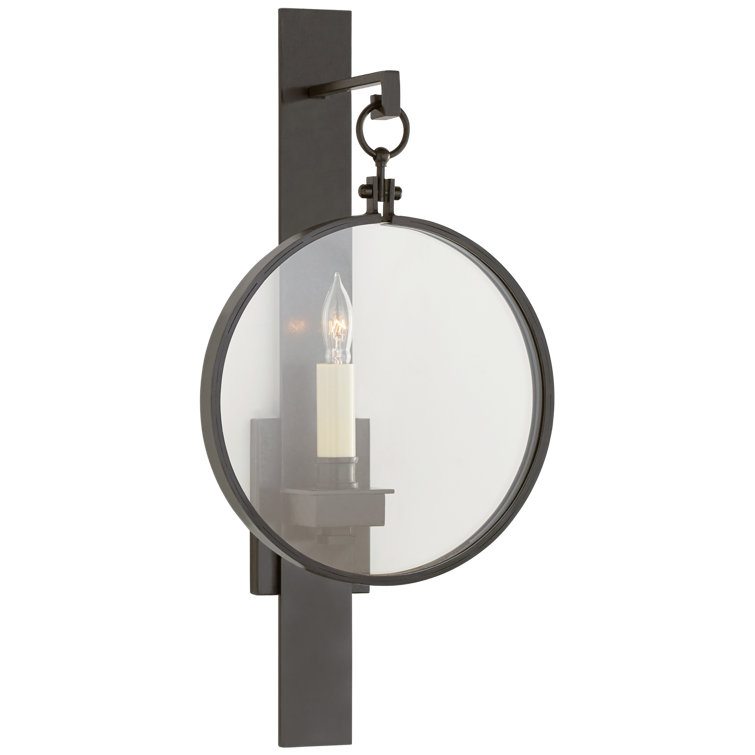 Alice Industrial Black Iron Dimmable Wall Sconce