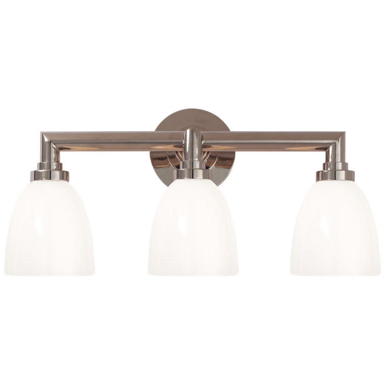 Wilton Chrome 3-Light Dimmable Vanity Light