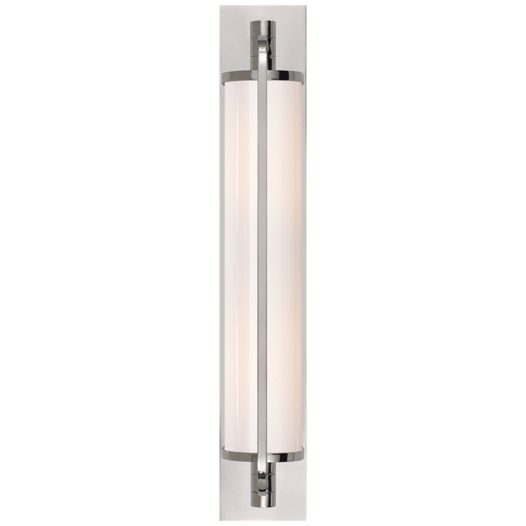 Keeley Polished Nickel 2-Light Outdoor Wall Sconce