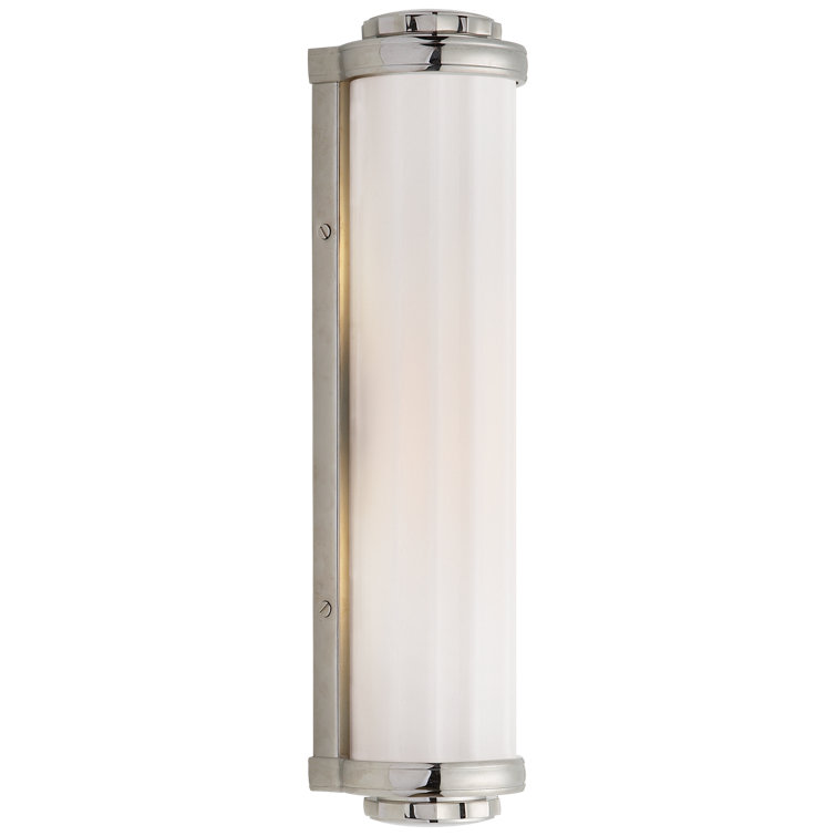 Milton Road 14.5" Dimmable Polished Nickel Bath Sconce