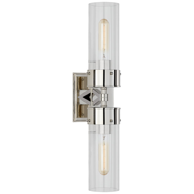 Marais 19.75'' Bronze and Antique Brass Outdoor Bath Sconce