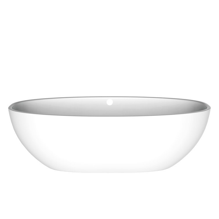 Barcelona 71" x 34" Freestanding Soaking Bathtub With Void
