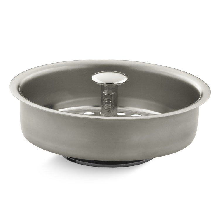 Polished Nickel Stainless Steel Sink Basket Strainer