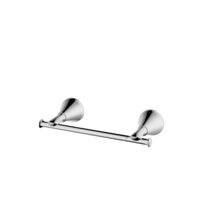 Majestic Polished Chrome Wall Mounted Toilet Paper Holder