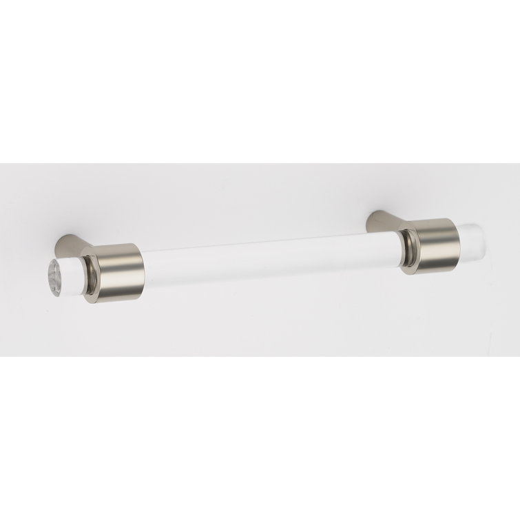 Polished Nickel Acrylic 3.5" Center Bar Pull
