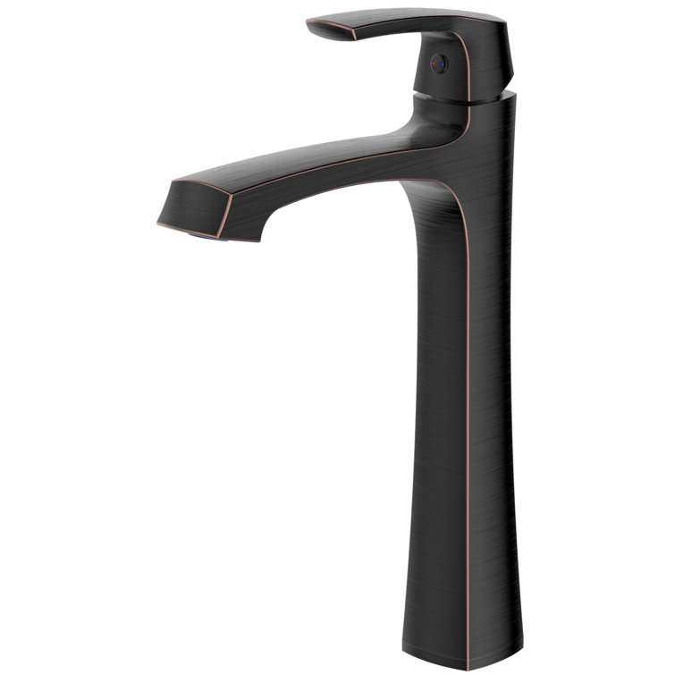 Cardania Oil-Rubbed Bronze Single-Handle Vessel Sink Faucet