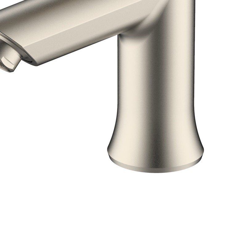 Brushed Nickel Single Handle Bathroom Faucet
