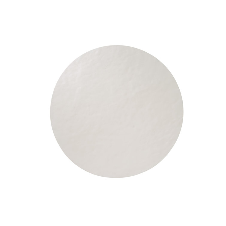 Merrion 54" Transitional Gray and White Round Dining Table