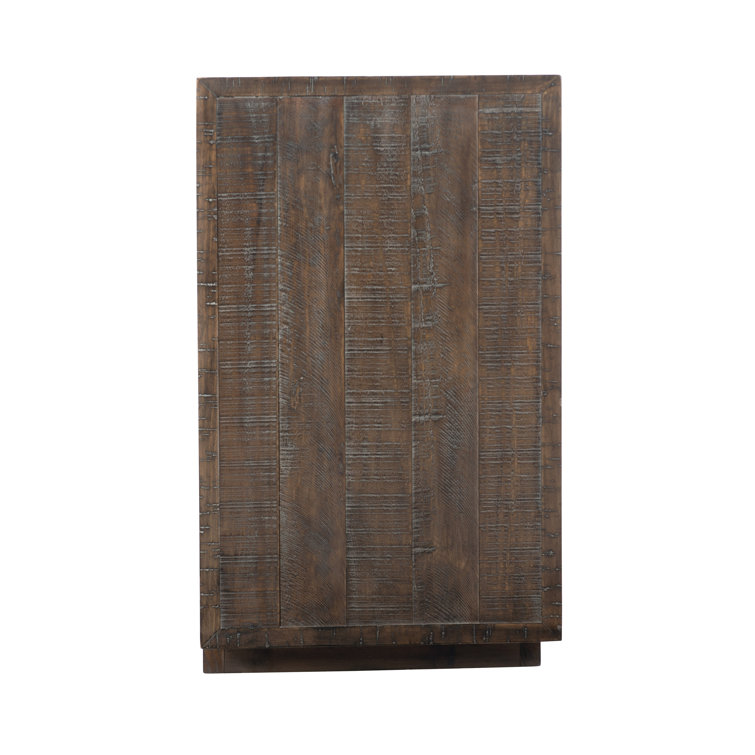 Payson Transitional 64'' Brown Solid Pine Sideboard