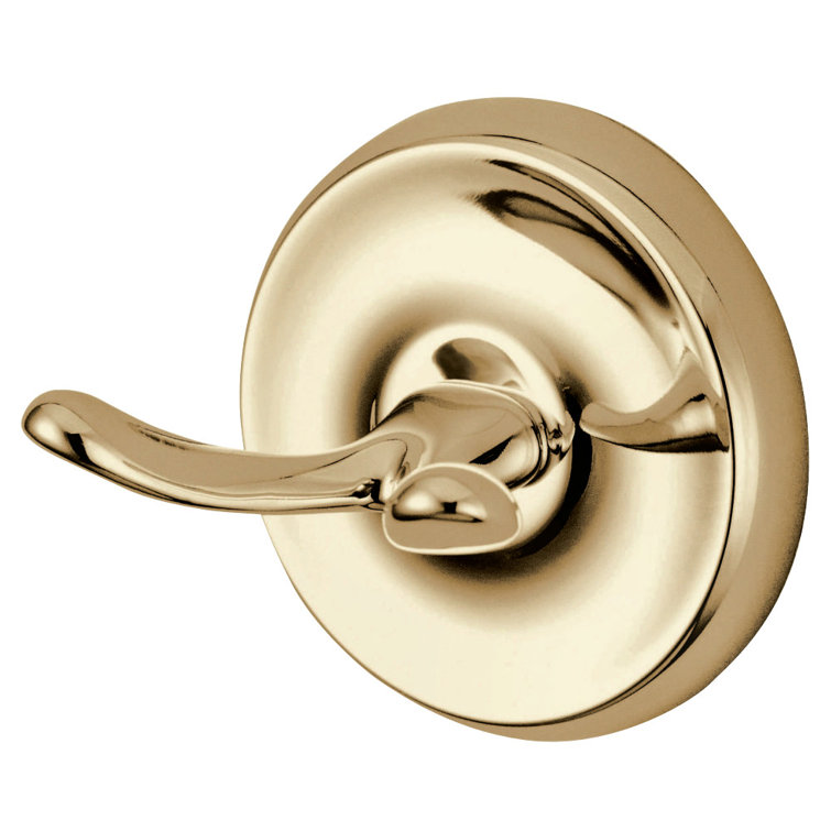 Polished Brass Classic Bathroom Robe Hook