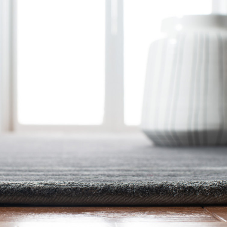 Platinum Elegance 8' x 10' Hand-Knotted Wool-Viscose Blend Area Rug