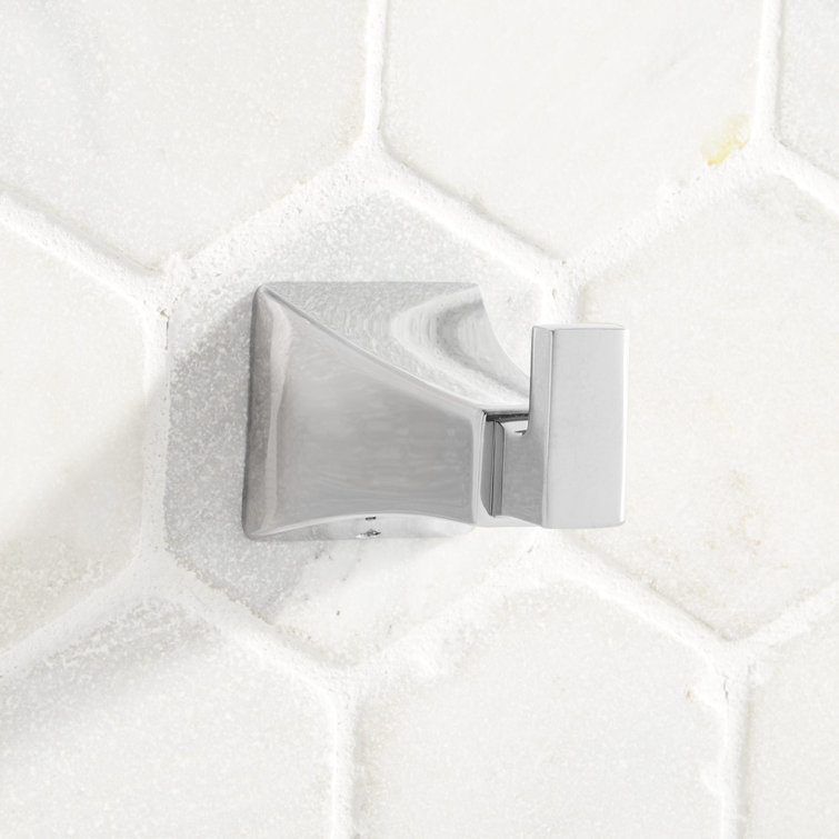 Vilamonte Chrome Square Wall Mounted Robe Hook