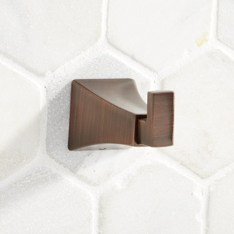 Oil Rubbed Bronze Metal Modern Robe Hook